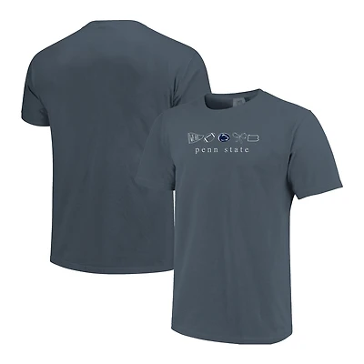 Women's  Navy Penn State Nittany Lions Comfort Colors T-Shirt