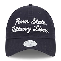 Women's New Era Navy Penn State Nittany Lions Script 9TWENTY Adjustable Hat