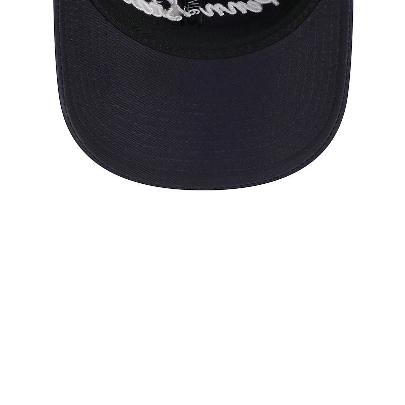 Women's New Era Navy Penn State Nittany Lions Script 9TWENTY Adjustable Hat