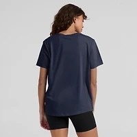 T-shirt Nike bleu marine Penn State Nittany Lions Local Script pour femme