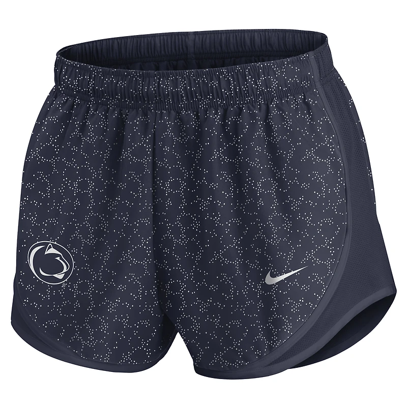 Women's Nike Navy Penn State Nittany Lions Tempo Pattern Dri-FIT Shorts