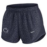Women's Nike Navy Penn State Nittany Lions Tempo Pattern Dri-FIT Shorts