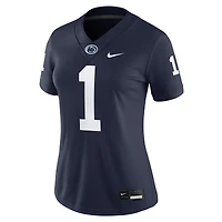 Maillot de match Nike #1 bleu marine Penn State Nittany Lions pour femme