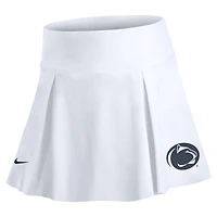Jupe de tennis Nike blanche Penn State Nittany Lions Club Performance pour femme avec short