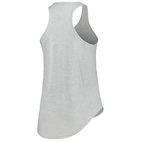 Profil pour femme Gris chiné Penn State Nittany Lions Arch Logo Débardeur dos nageur à encolure dégagée