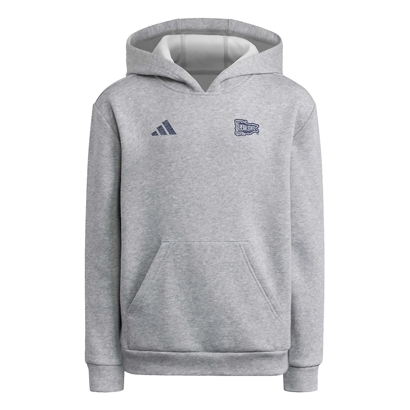 Youth adidas Gray Penn State Nittany Lions Hyper Local Happy Valley Blend Hoodie