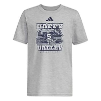 Youth adidas Gray Penn State Nittany Lions Hyper Local Happy Valley T-Shirt
