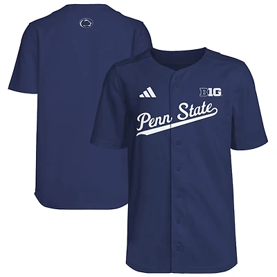 Youth adidas Navy Penn State Nittany Lions Baseball Jersey