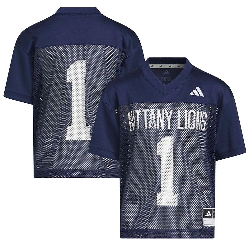 Youth adidas Navy Penn State Nittany Lions Tailgate Jersey