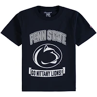T-shirt mascotte forte des Nittany Lions de Penn State, champion la marine, pour jeunes