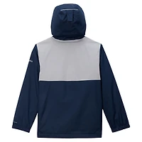 Youth Columbia  Navy Penn State Nittany Lions Rainy Fields Lined Hoodie Full-Zip Jacket