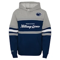 Sweat à capuche bleu marine Mitchell & Ness Penn State Nittany Lions Head Coach pour jeunes