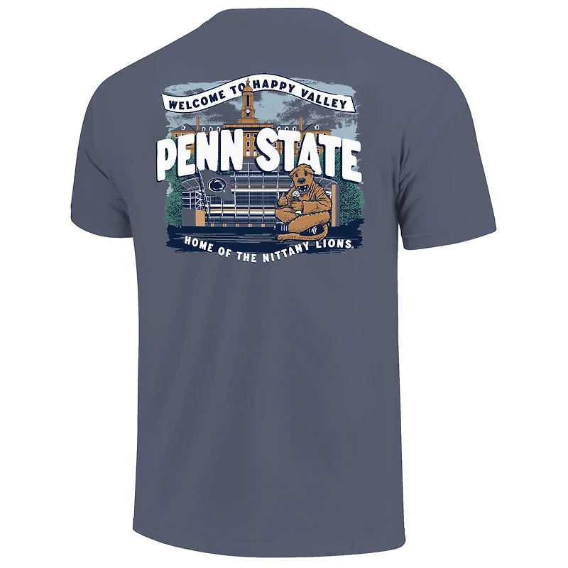 T-shirt de la marine pour jeunes Penn State Nittany Lions, scène locale du campus