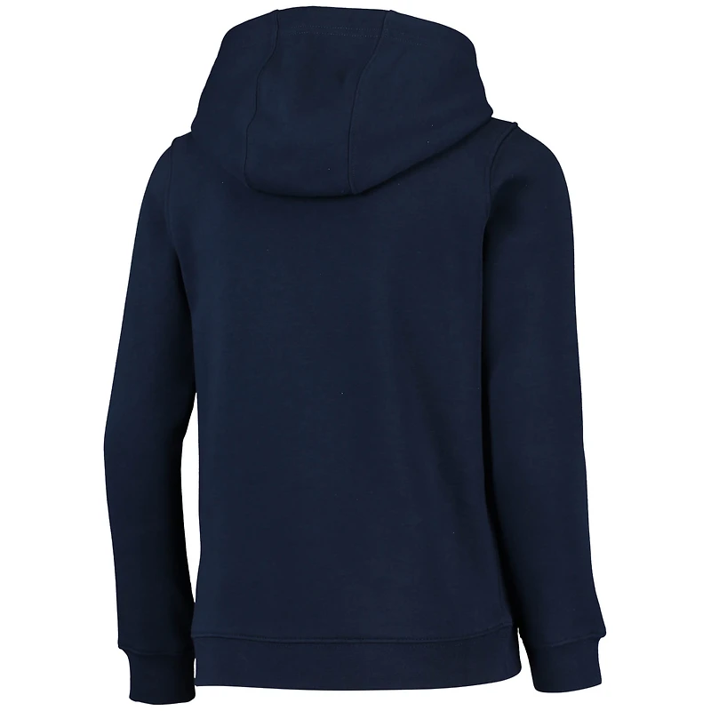 Youth Nike Navy Penn State Nittany Lions Club Fleece Pullover Hoodie
