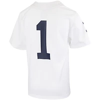 Maillot de football intouchable Nike #1 Penn State Nittany Lions pour enfant blanc