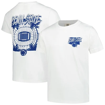 T-shirt blanc pour jeunes Penn State Nittany Lions Hyperlocal Comfort Colors