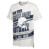 T-shirt surdimensionné blanc pour jeunes Penn State Nittany Lions « Let's Get Loud »