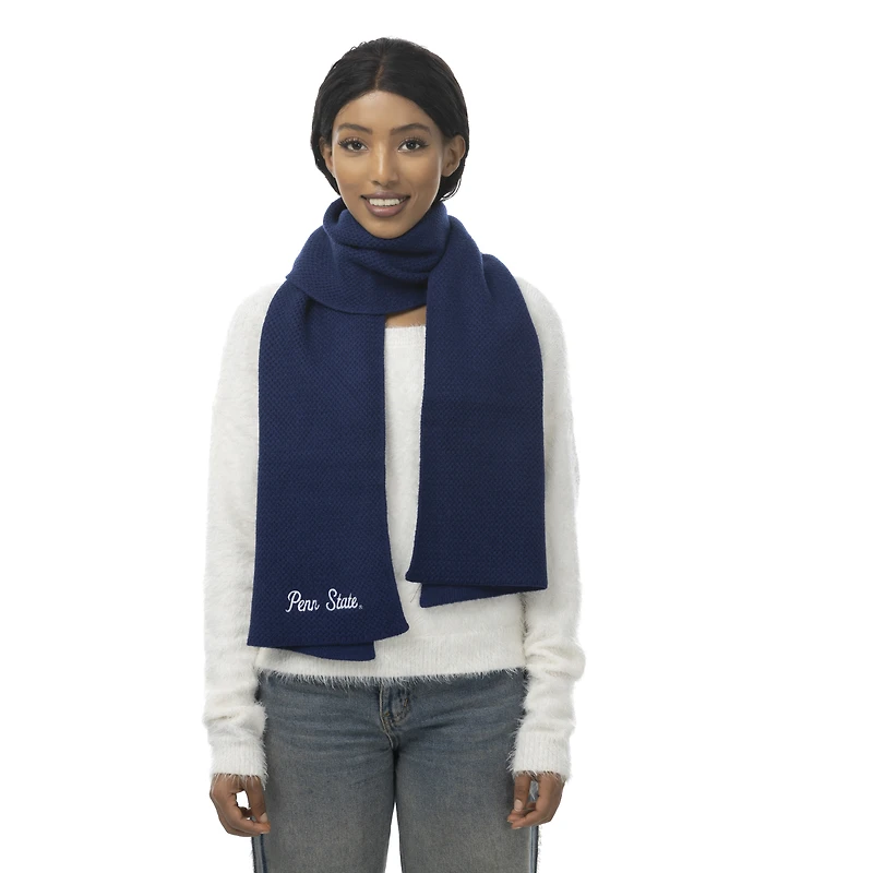 ZooZatz Navy Penn State Nittany Lions Fashion Knit Scarf