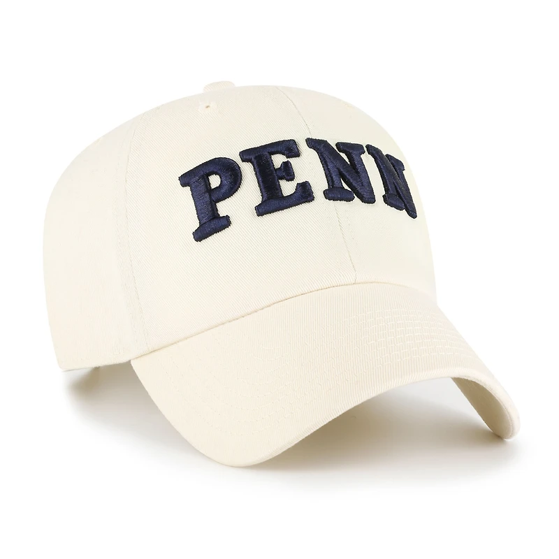Men's '47 Sand Pennsylvania Quakers Clean Up Adjustable Hat