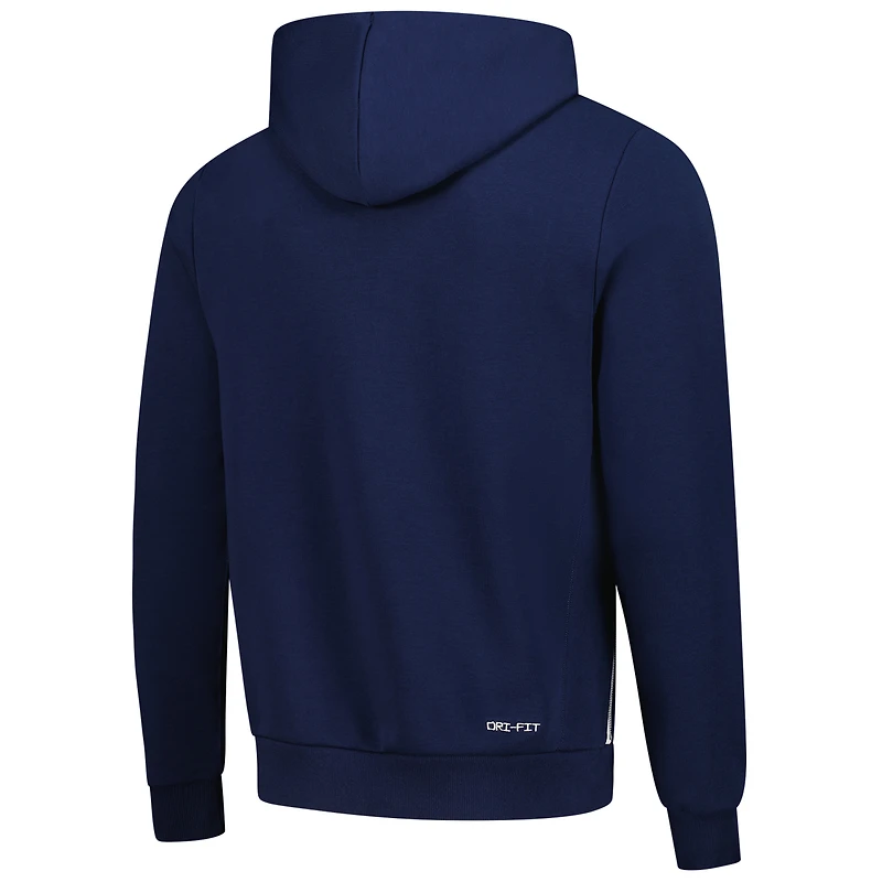 Sweat à capuche Nike Navy Pennsylvania Quakers 2025 Standard Issue Dri-FIT pour homme