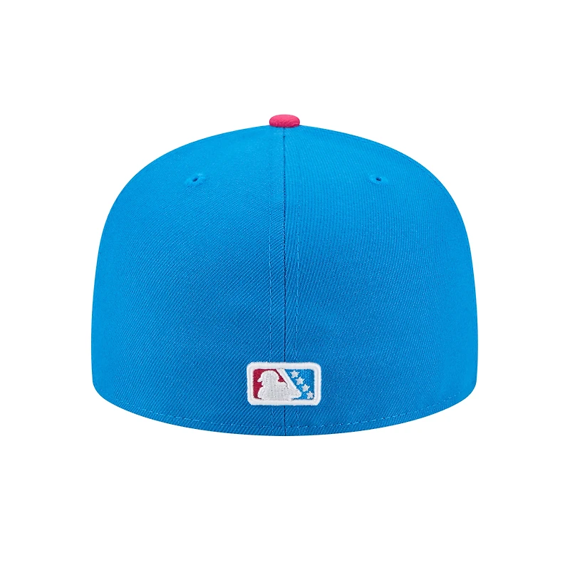 Men's New Era  Blue Pensacola Wahoos Theme Nights 59FIFTY Fitted Hat