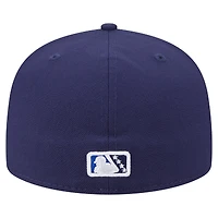 Casquette ajustée 59FIFTY bleu marine Pensacola Wahoos Authentic Collection pour homme de New Era