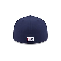 Casquette ajustée 59FIFTY bleu marine Pensacola Blue Wahoos Theme Nights de New Era pour homme