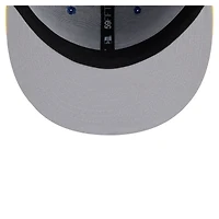 Men's New Era  Blue/Gold Pensacola Blue Wahoos Minor League Theme Nights 59FIFTY Fitted Hat