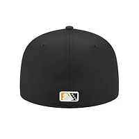 Casquette ajustée 59FIFTY noire New Era pour homme, thème des soirées à Chiefs de Peoria