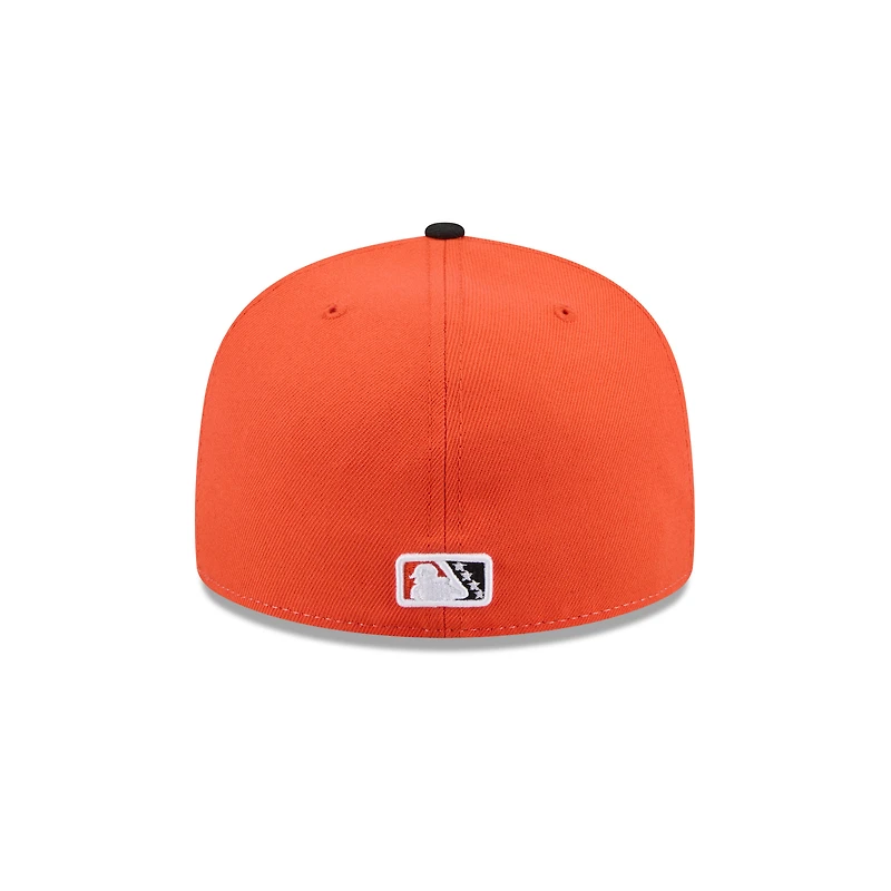 Men's New Era  White Peoria Chiefs Theme Nights 59FIFTY Fitted Hat