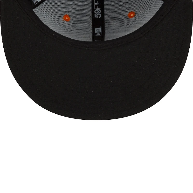 Men's New Era Navy/Orange Peoria Chiefs Theme Night 59FIFTY Fitted Hat