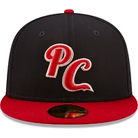 NWE PCHIEF NAVY ALT MIB AUTHENTIC COLLECTION 59FIFTY HATMENHIC