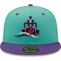 Casquette ajustée New Era Turquoise/Violet Peoria en el Río Copa De La Diversion 59FIFTY Homme