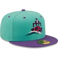 Casquette ajustée New Era Turquoise/Violet Peoria en el Río Copa De La Diversion 59FIFTY Homme