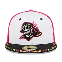 Men's New Era  White/Black Peoria Chiefs 2026 Copa De La Diversion 59FIFTY Fitted Hat