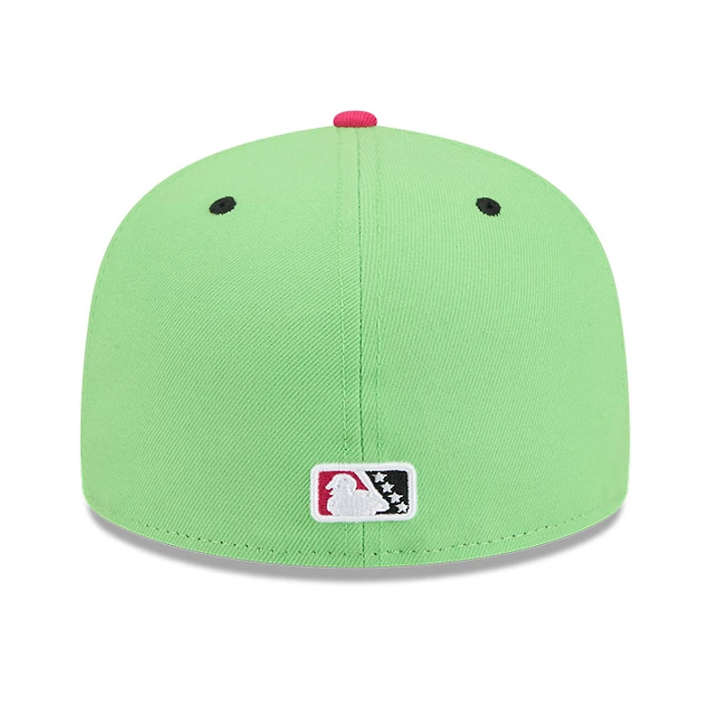 Casquette ajustée New Era 59FIFTY blanche et noire pour homme, Peoria Chiefs 2026 Copa De La Diversion
