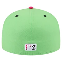 Men's New Era White/Black Peoria Chiefs Copa de la Diversión 59FIFTY Fitted Hat
