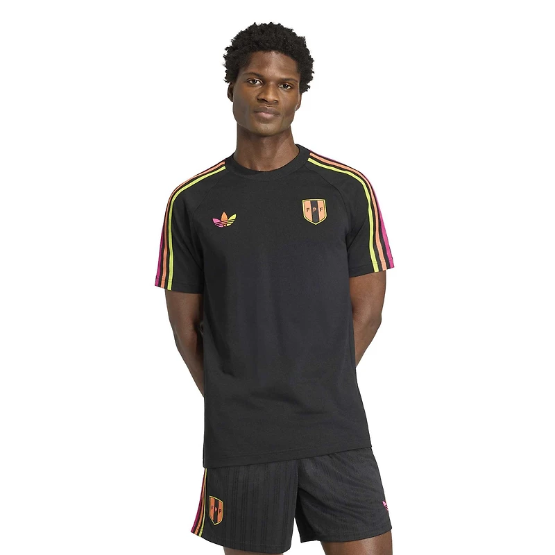 Men's adidas Black Peru National Team Originals T-Shirt