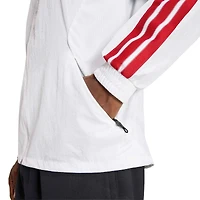 Men's adidas White Peru National Team 2026 Home Full-Zip Game Day Anthem Jacket