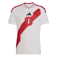 Men's adidas  White Peru National Team 2026 Home Replica Jersey