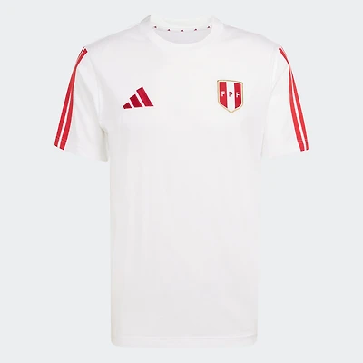 Men's adidas White Peru National Team FIFA x World Cup Alphaskin T-Shirt