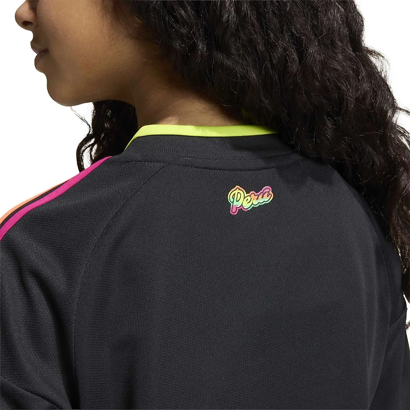 Maillot réplique domicile blanc adidas de l'équipe nationale du Pérou 2026 pour jeunes