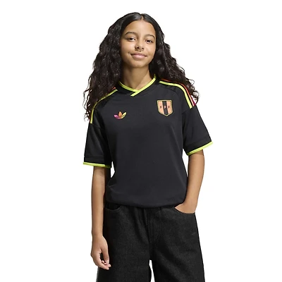 Maillot réplique domicile blanc adidas de l'équipe nationale du Pérou 2026 pour jeunes