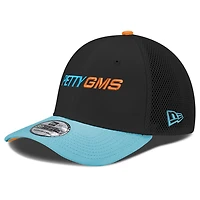 Men's New Era Black Petty GMS Motorsports NEO 39THIRTY Flex Hat