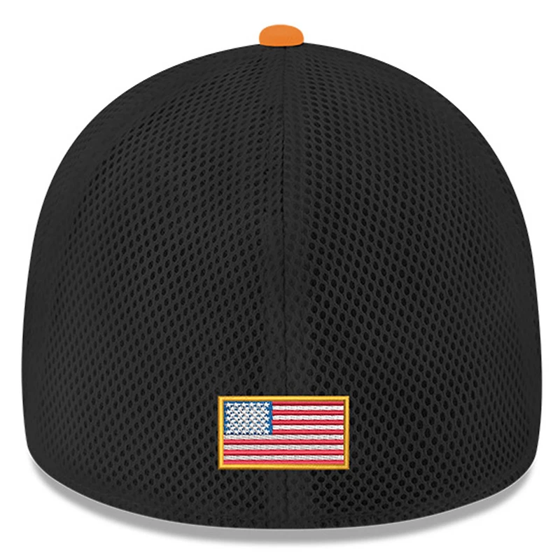 Men's New Era Black Petty GMS Motorsports NEO 39THIRTY Flex Hat