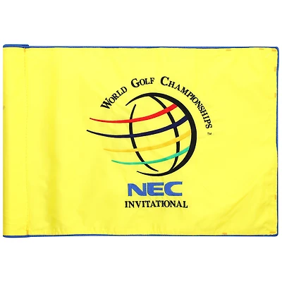 PGA TOUR Event-Used #14 Yellow Pin Flag from The NEC Invitational on August 23rd to 26th 2001
