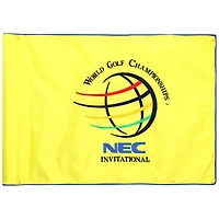 PGA TOUR Event-Used #16 Yellow Pin Flag from The NEC Invitational on August 23rd to 26th 2001