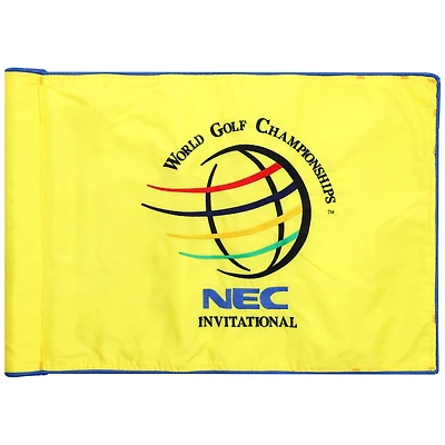 PGA TOUR Event-Used #17 Yellow Pin Flag from The NEC Invitational on August 23rd to 26th 2001