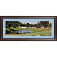 Photographie panoramique encadrée du championnat Valspar de 10" x 20" du PGA TOUR