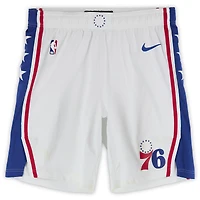 Philadelphia 76ers Game-Used White Shorts from the 2025-26 NBA Season - Size 40